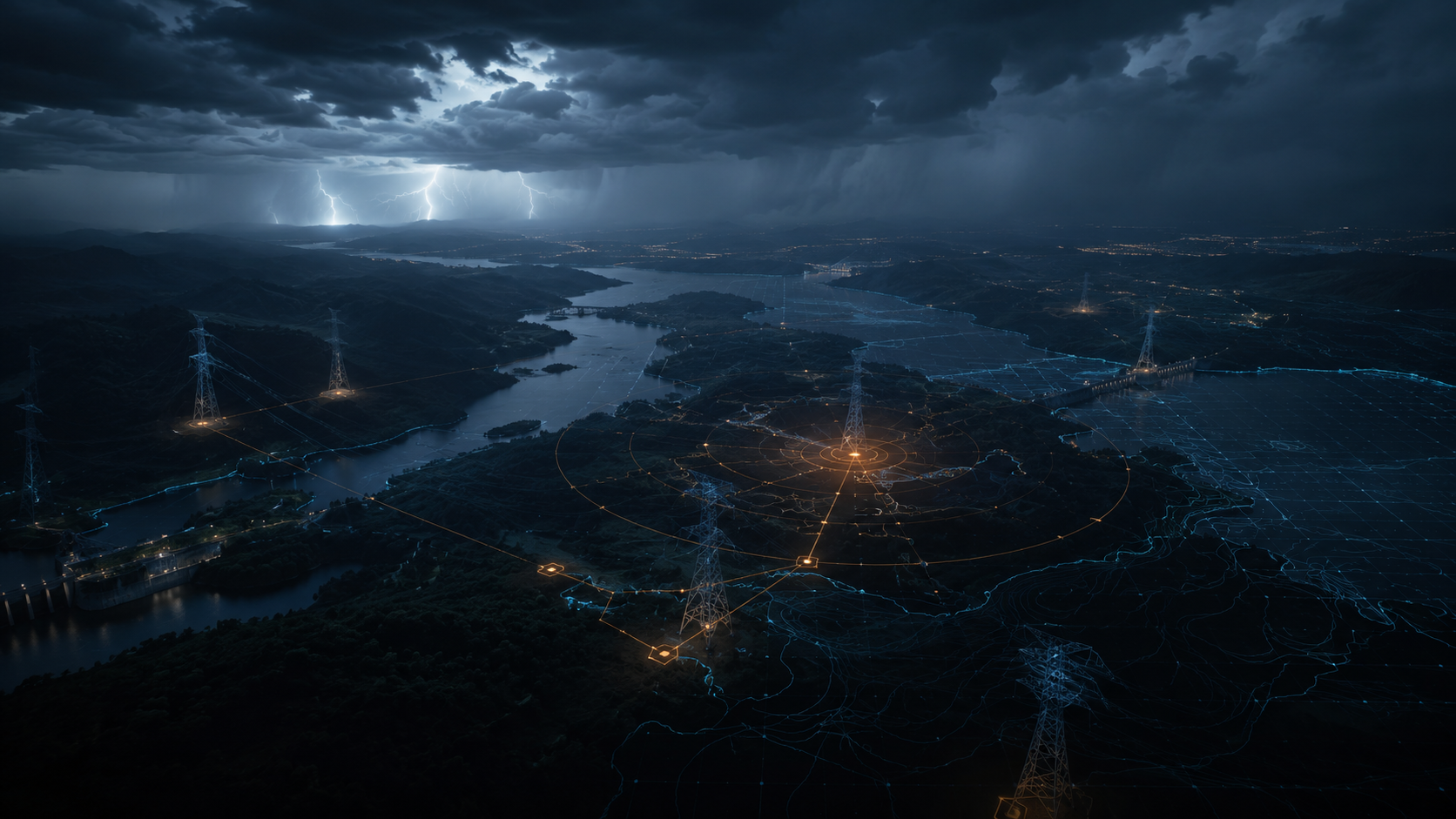 Critical infrastructure monitoring under severe weather